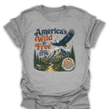 T-Shirt Sport Grey / S America's Wild & Free Since 1776 T-Shirt