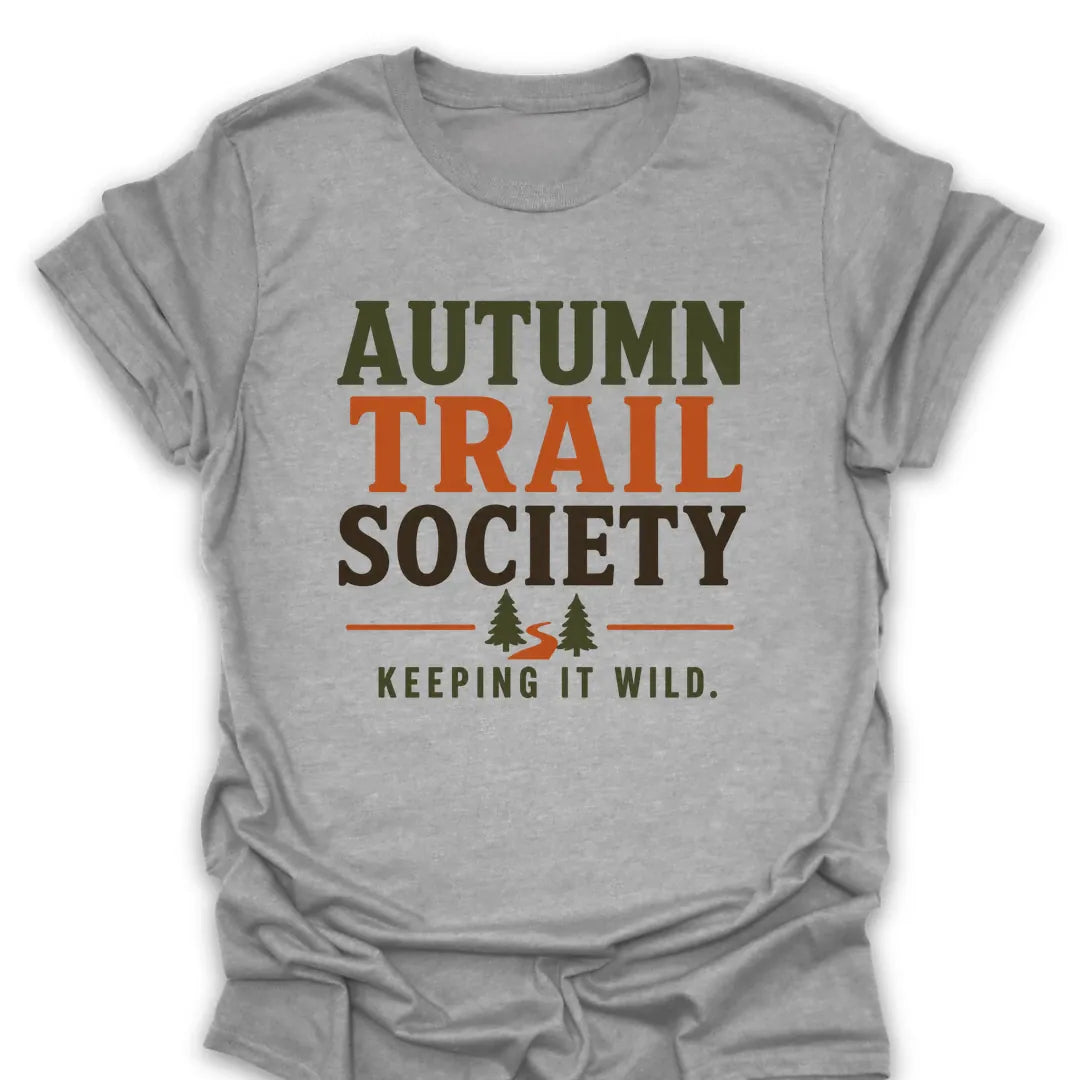 T-Shirt Sport Grey / S Autumn Trail Society