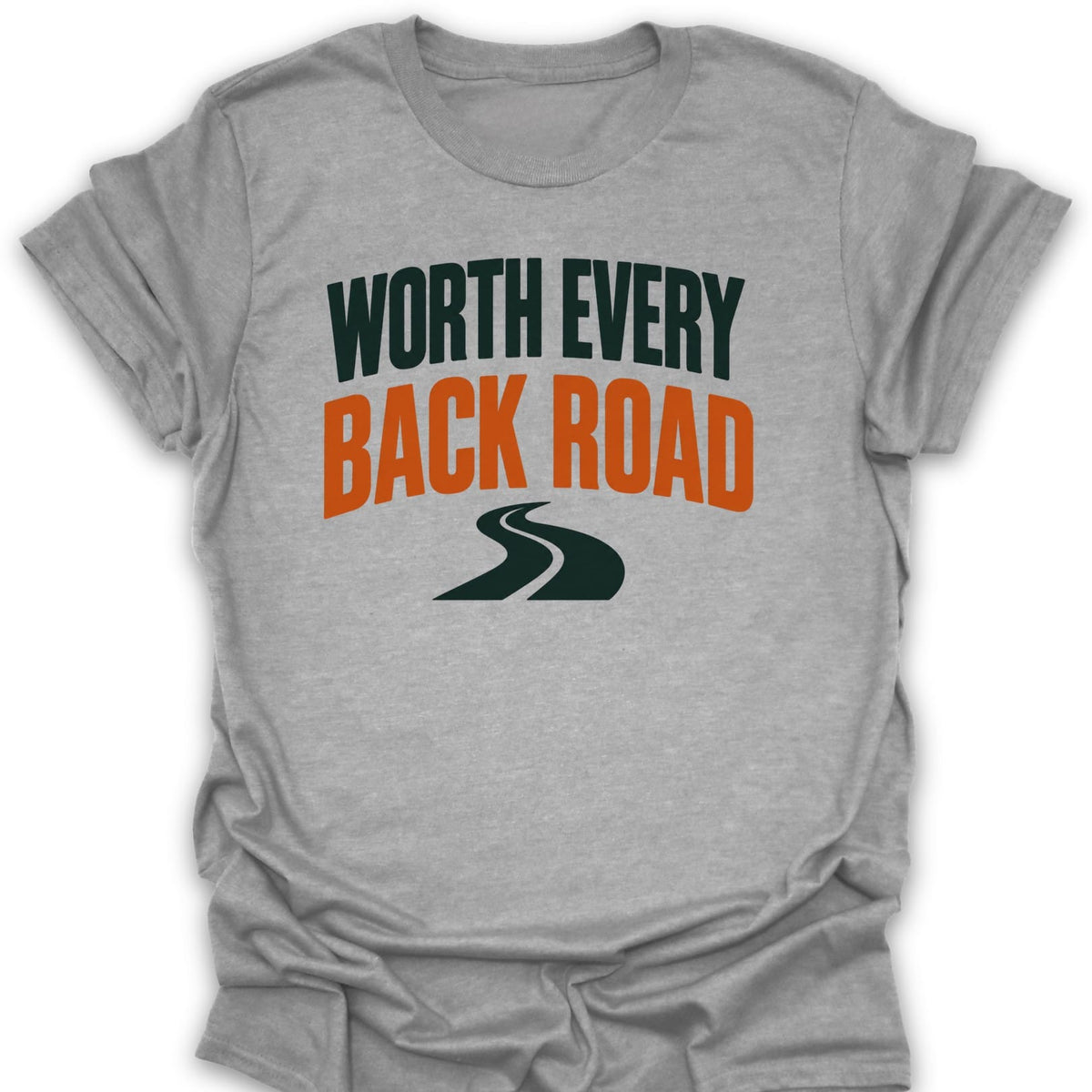 T-Shirt Sport Grey / S Back Road