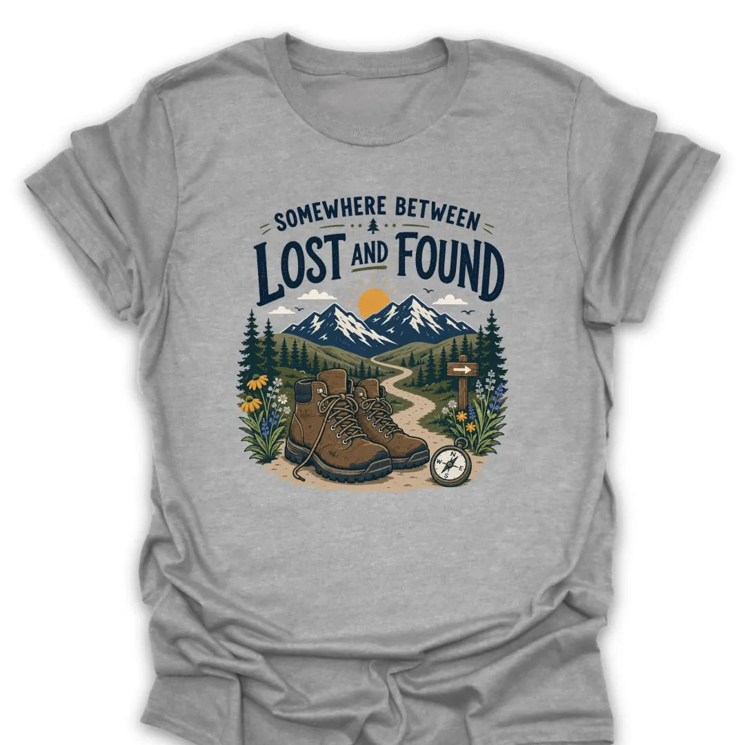 T-Shirt Sport Grey / S Between Lost and Found