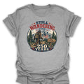 T-Shirt Sport Grey / S Bigfoot Still Wandering 250 Years T-Shirt