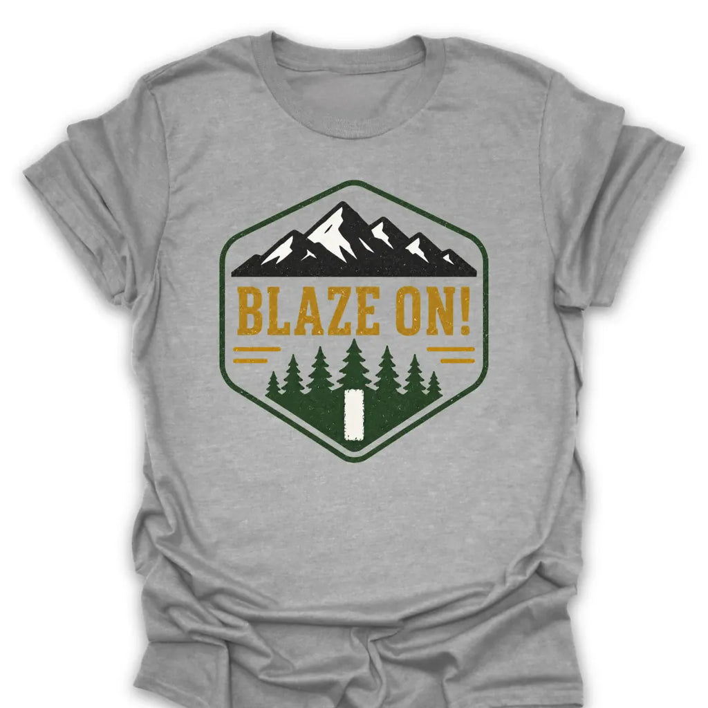 T-Shirt Sport Grey / S Blaze On! T-Shirt