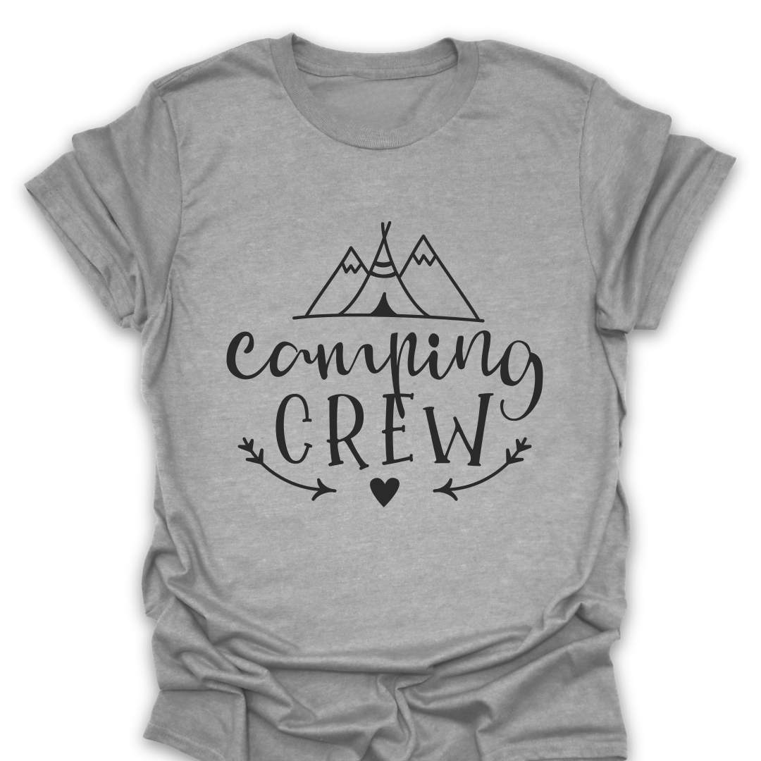 T-Shirt Sport Grey / S Camping Crew T-Shirt