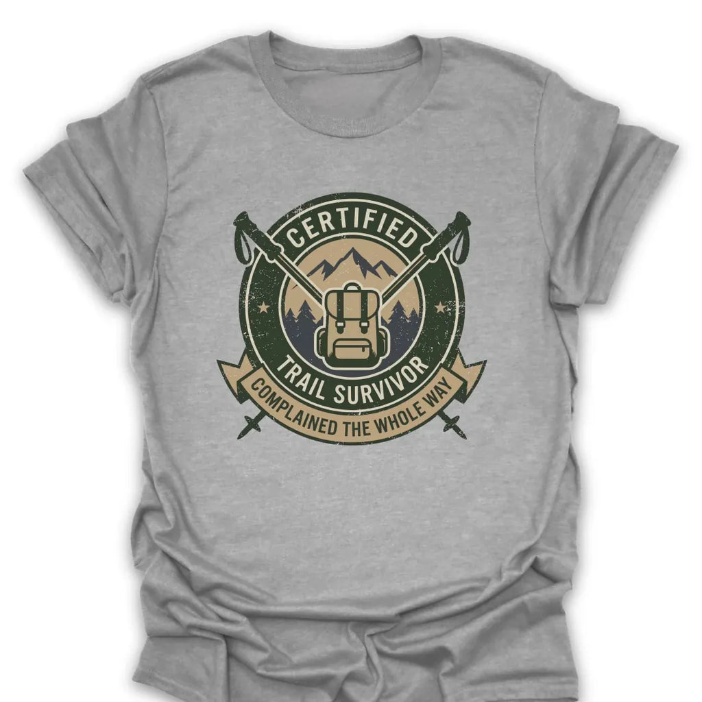 T-Shirt Sport Grey / S Certified Survivor T-Shirt