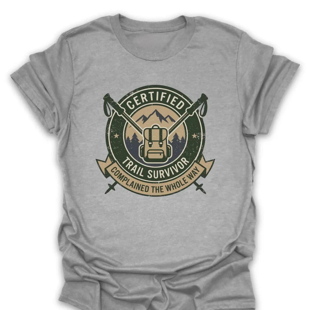 T-Shirt Sport Grey / S Certified Survivor T-Shirt