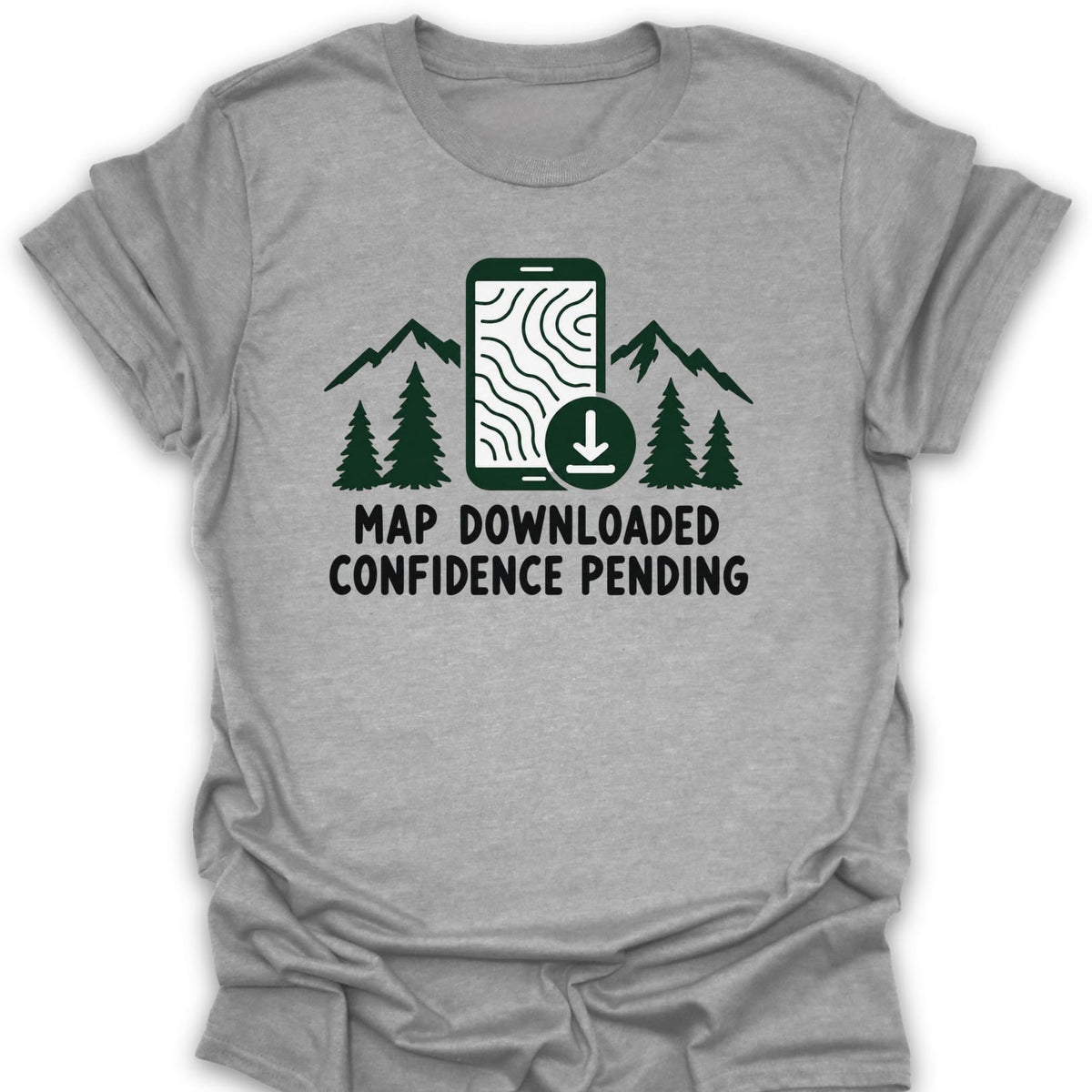 T-Shirt Sport Grey / S Confidence Pending