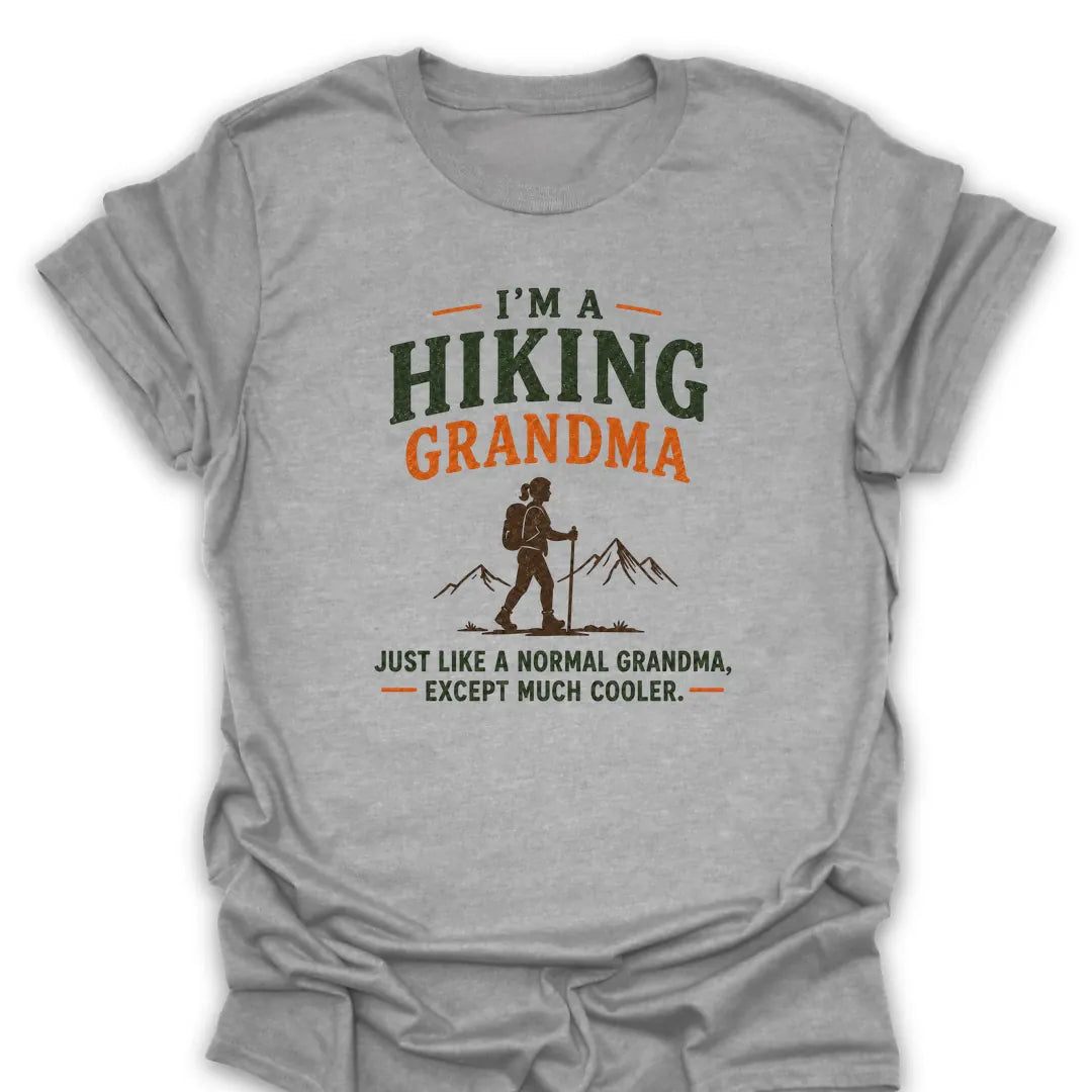 T-Shirt Sport Grey / S Cooler Hiking Grandma T-Shirt
