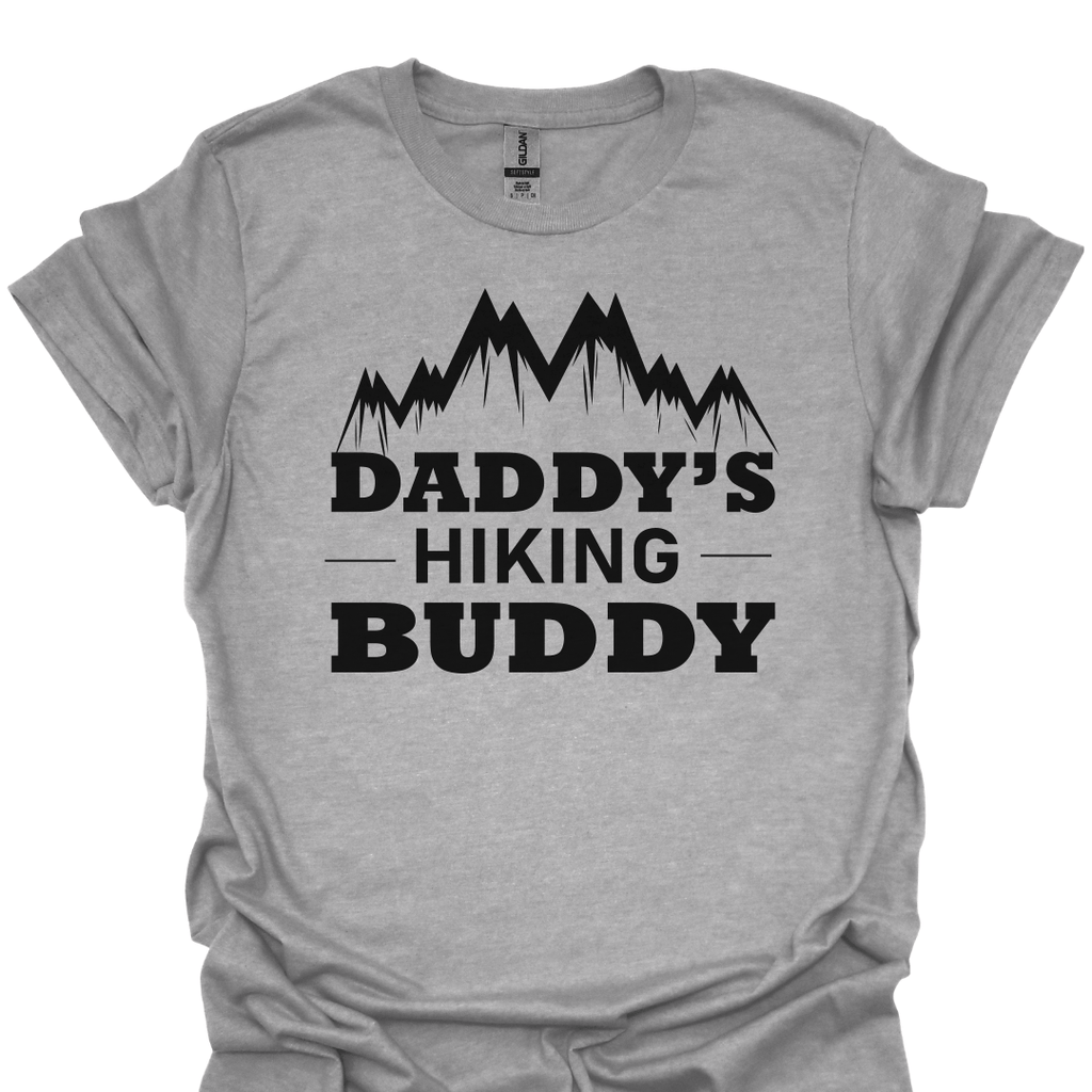 T-Shirt Sport Grey / S Daddy’s Hiking Buddy – Cute Family Adventure T-Shirt 🥾
