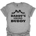 T-Shirt Sport Grey / S Daddy’s Hiking Buddy – Cute Family Adventure T-Shirt 🥾