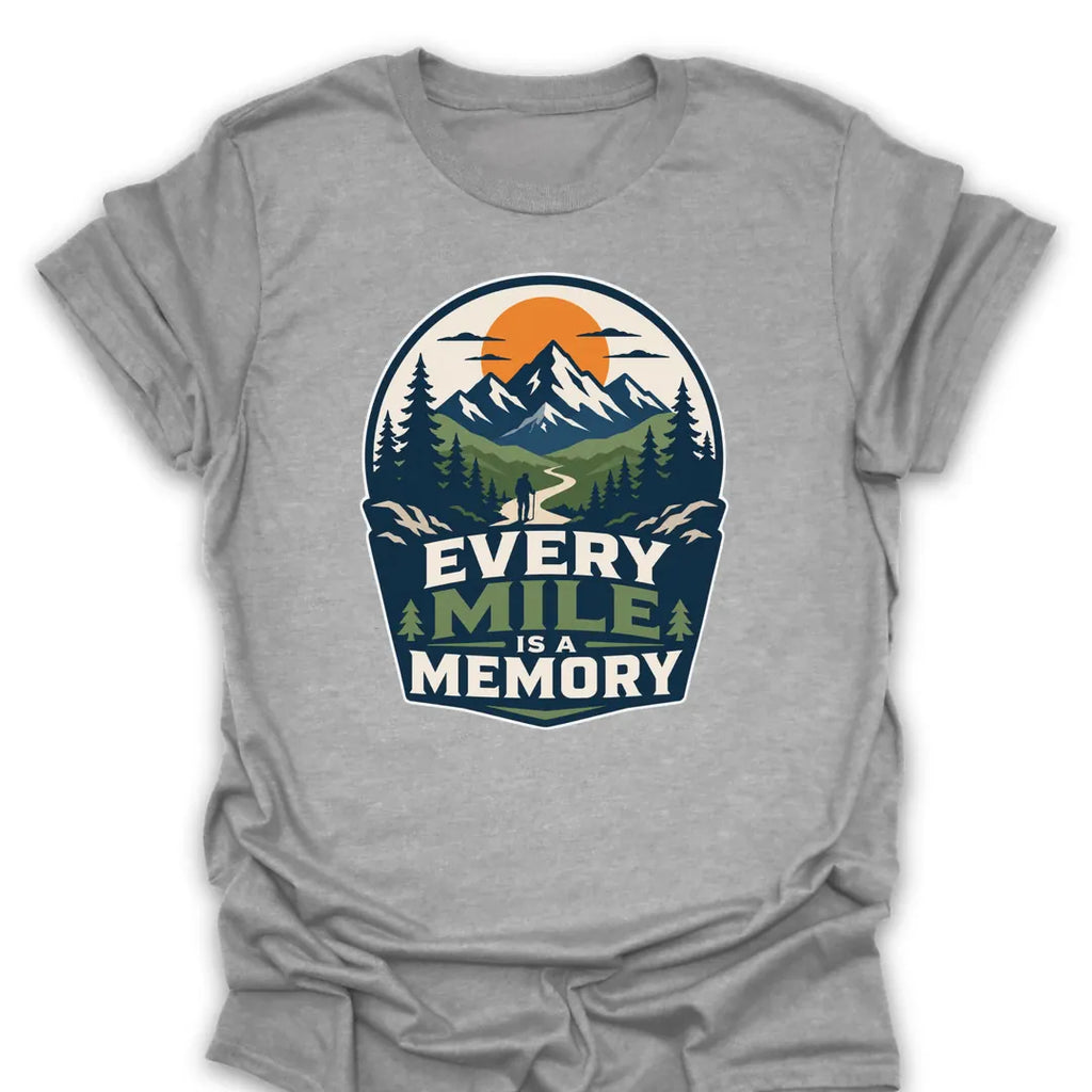 T-Shirt Sport Grey / S Every Mile Is A Memory T-Shirt