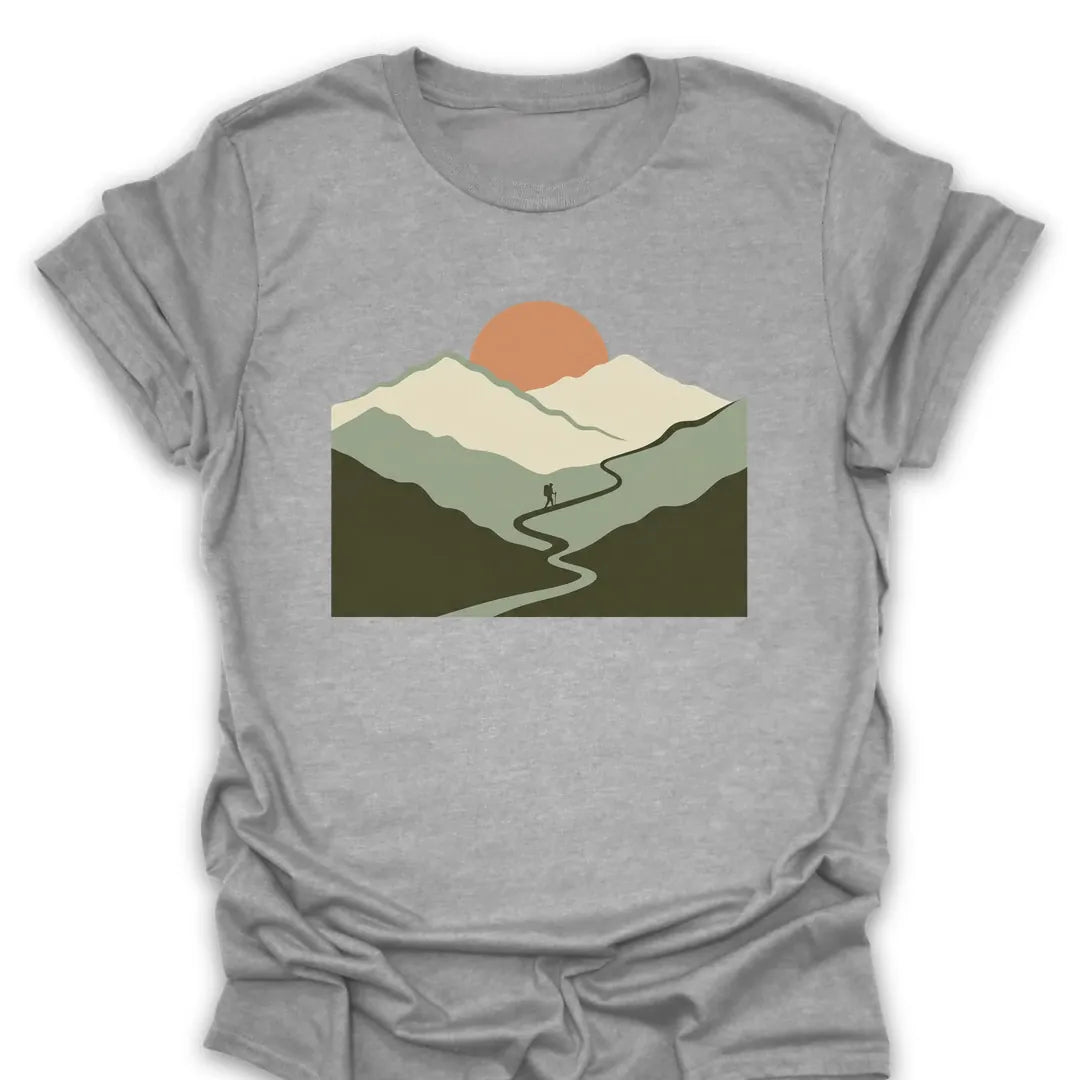 T-Shirt Sport Grey / S Follow the Trail T-Shirt