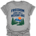 T-Shirt Sport Grey / S Freedom Weekday Hike