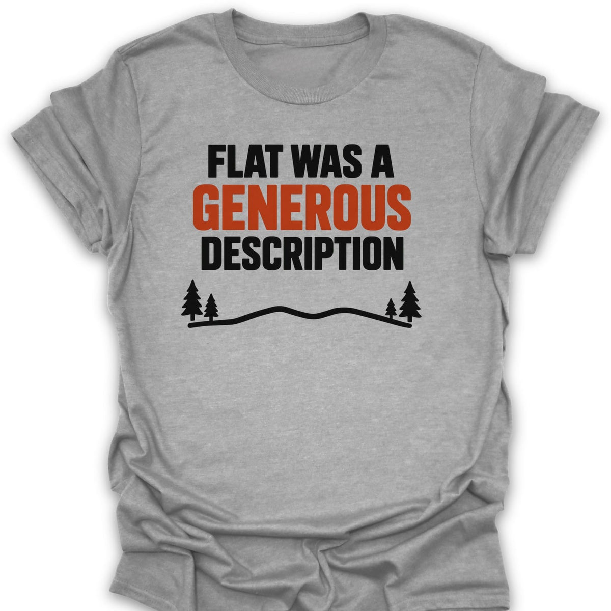 T-Shirt Sport Grey / S Generous Description