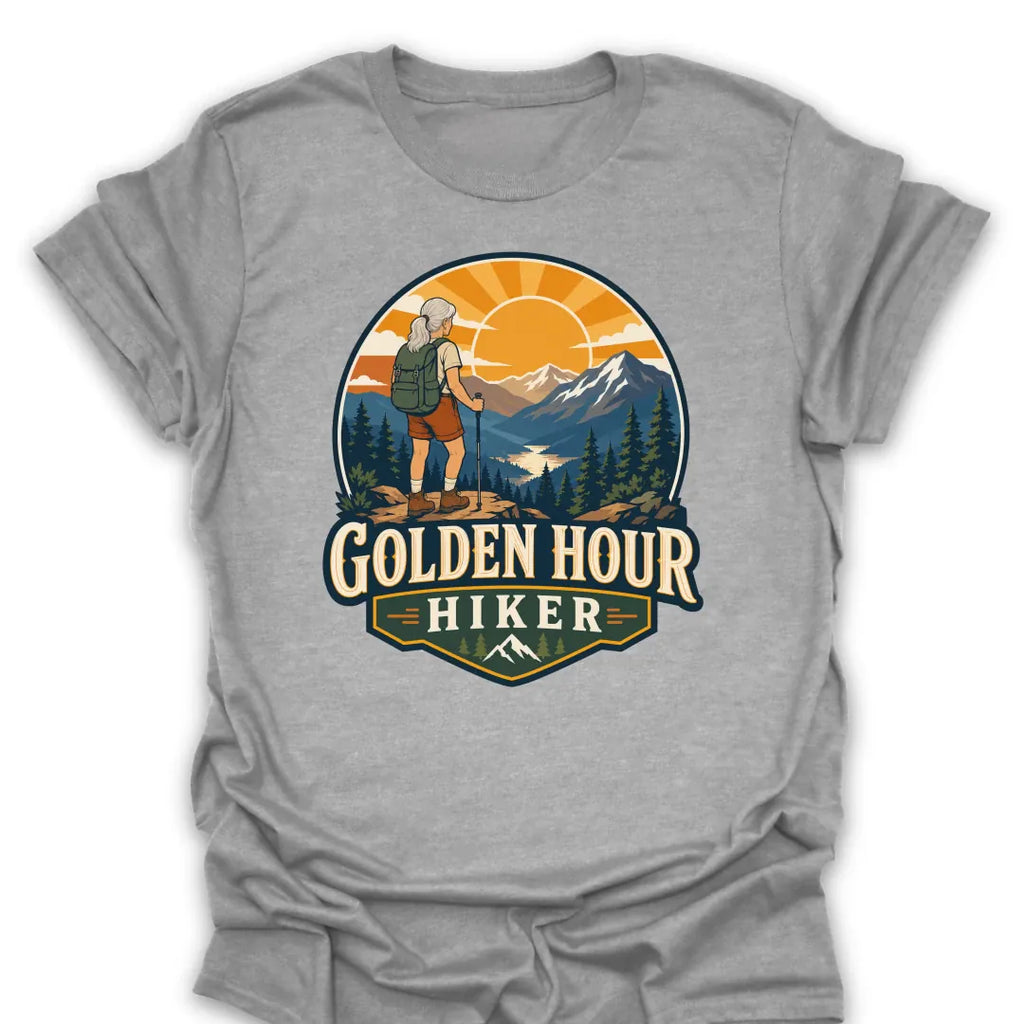 T-Shirt Sport Grey / S Golden Hour Hiker