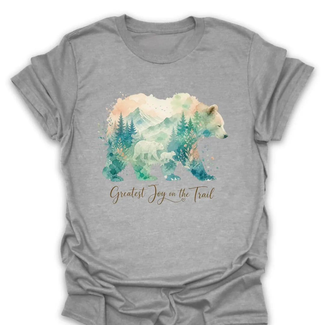T-Shirt Sport Grey / S Greatest Joy on the Trail T-Shirt
