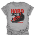 T-Shirt Sport Grey / S Hard Climb Great Memories Tee