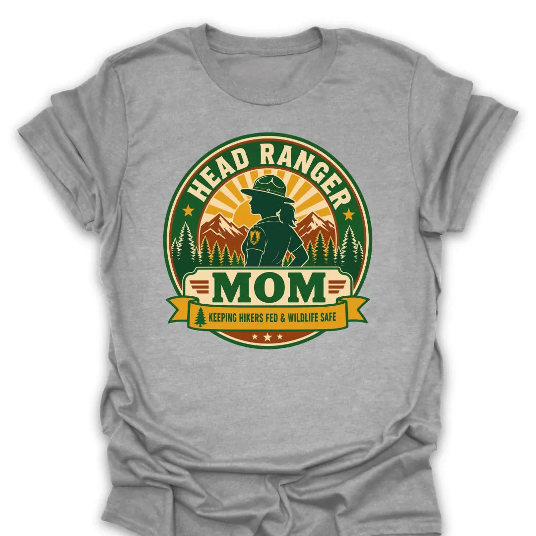 T-Shirt Sport Grey / S Head Ranger Mom T-Shirt