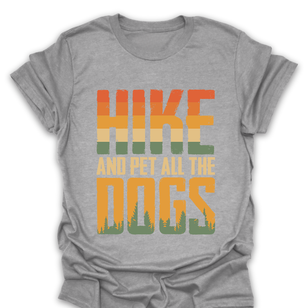 T-Shirt Sport Grey / S Hike Pet All The Dogs T-Shirt