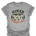 T-Shirt Sport Grey / S Hiker Trash Socks T-Shirt