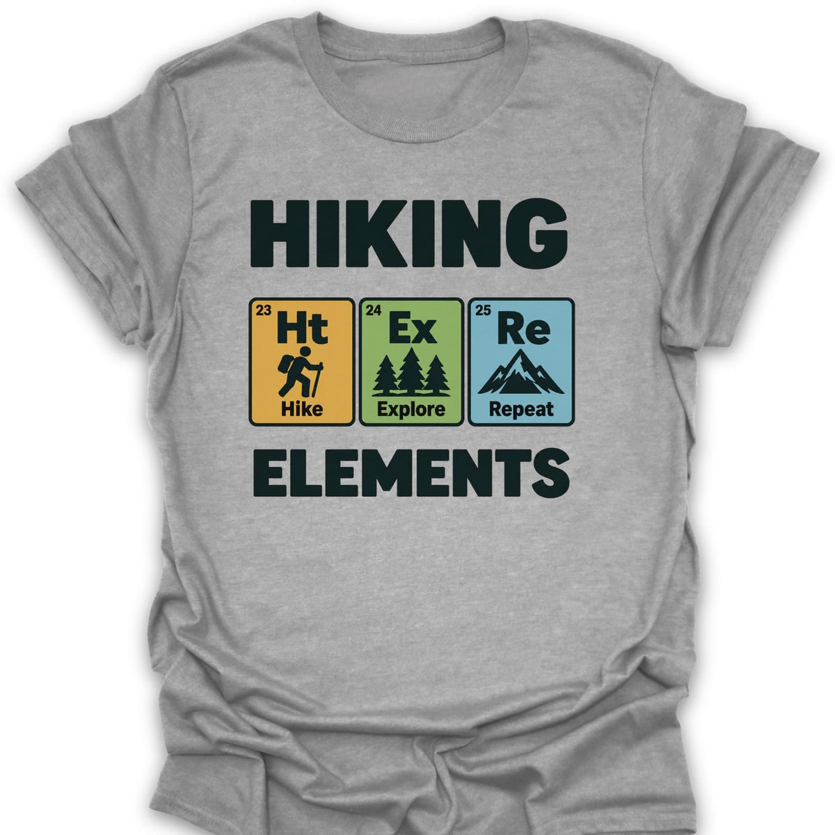 T-Shirt Sport Grey / S Hiking Elements
