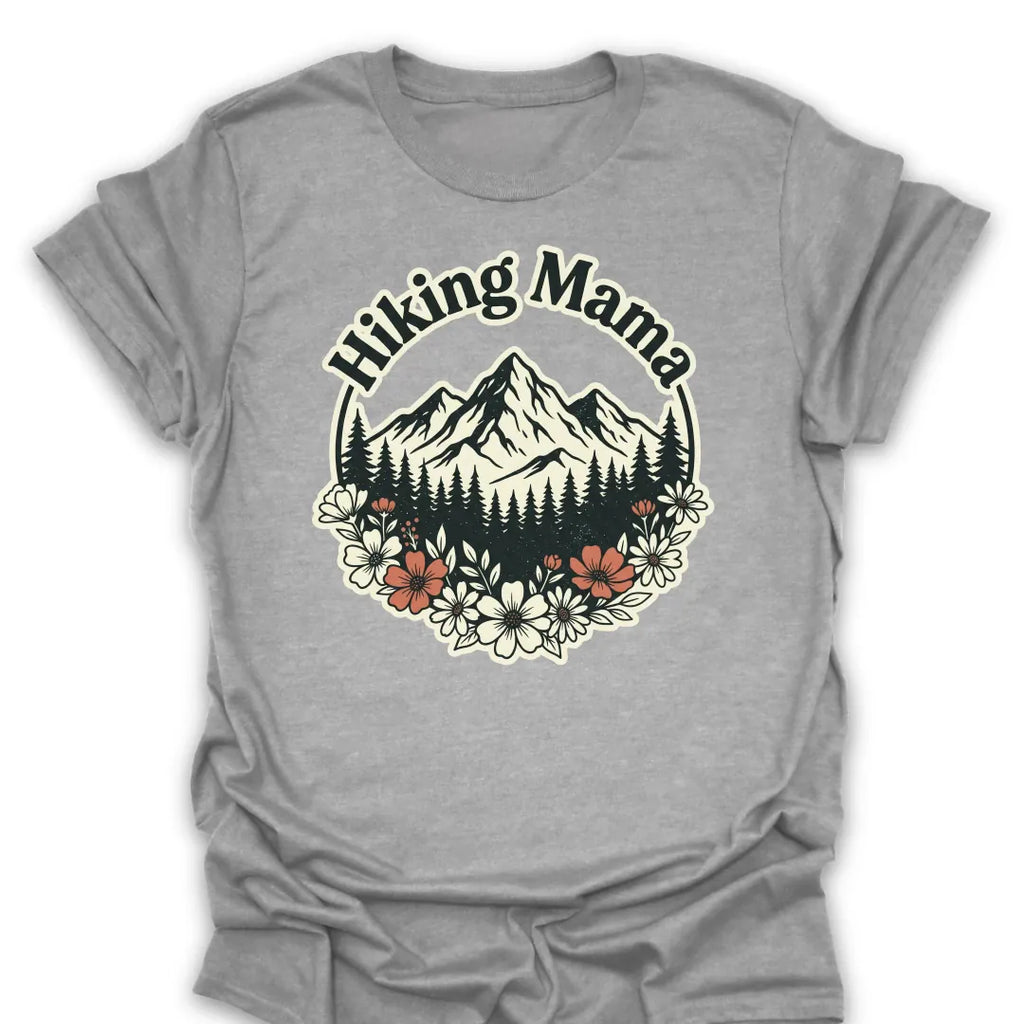 T-Shirt Sport Grey / S Hiking Mama Scenic T-Shirt