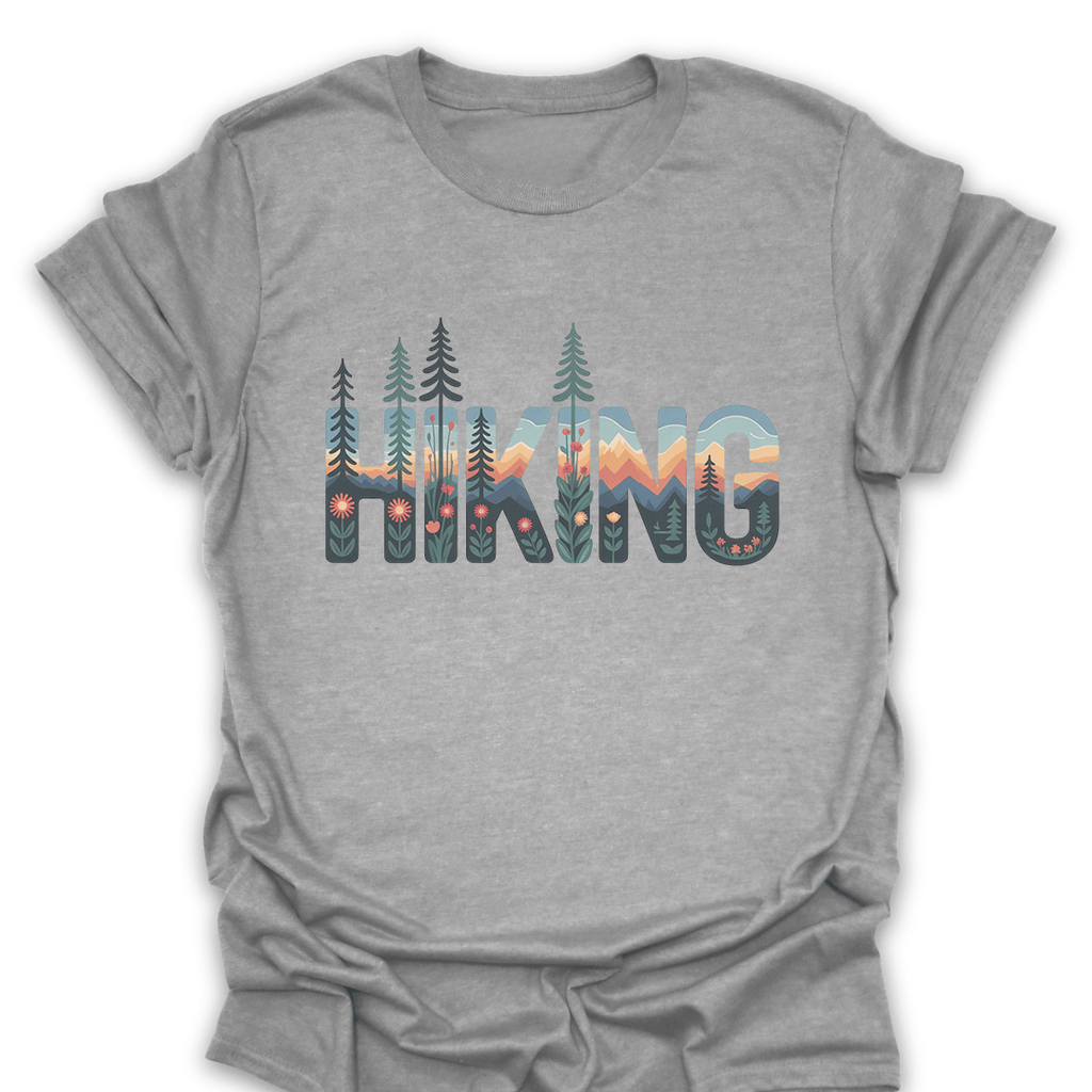 T-Shirt Sport Grey / S Hiking T-Shirt