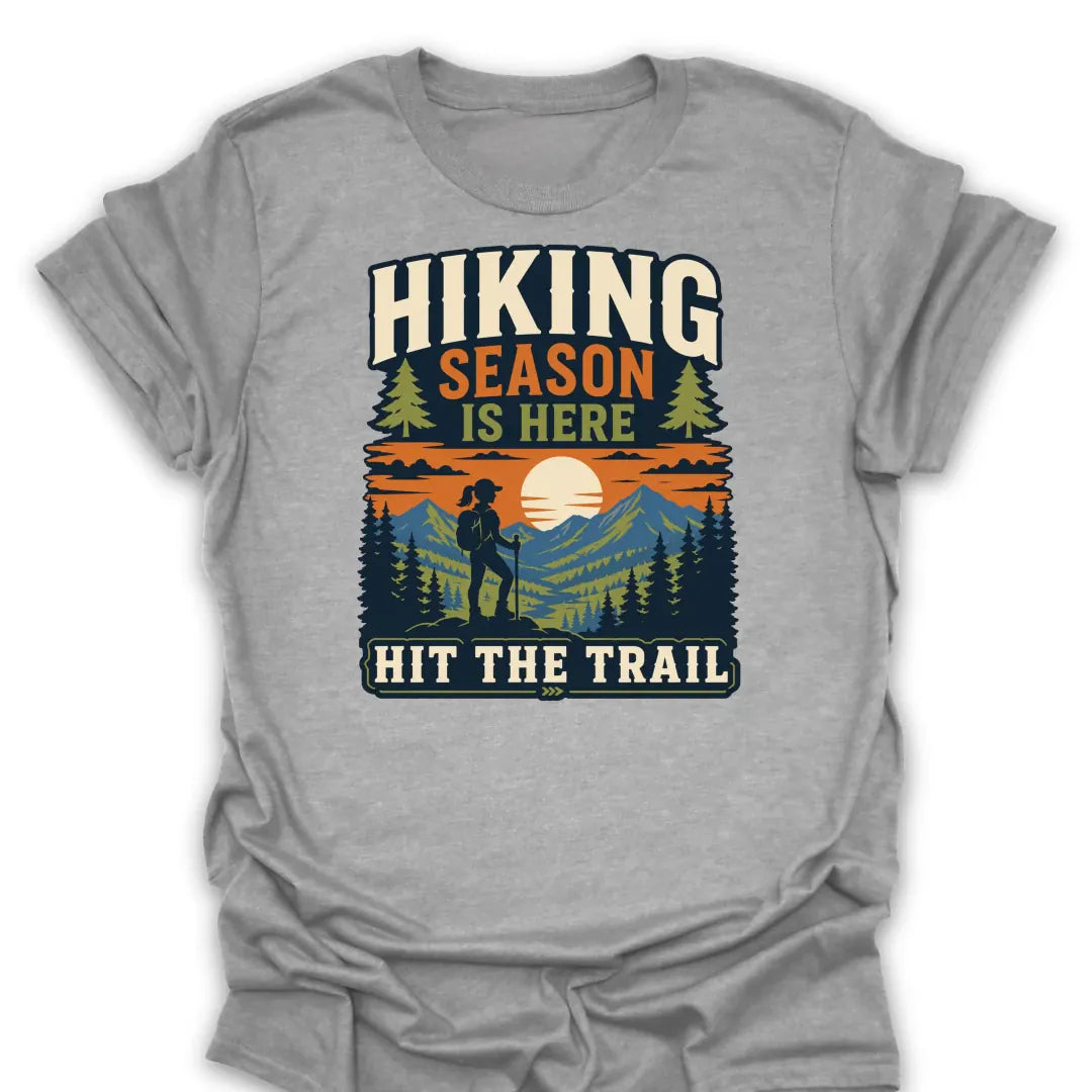T-Shirt Sport Grey / S Hit The Trail