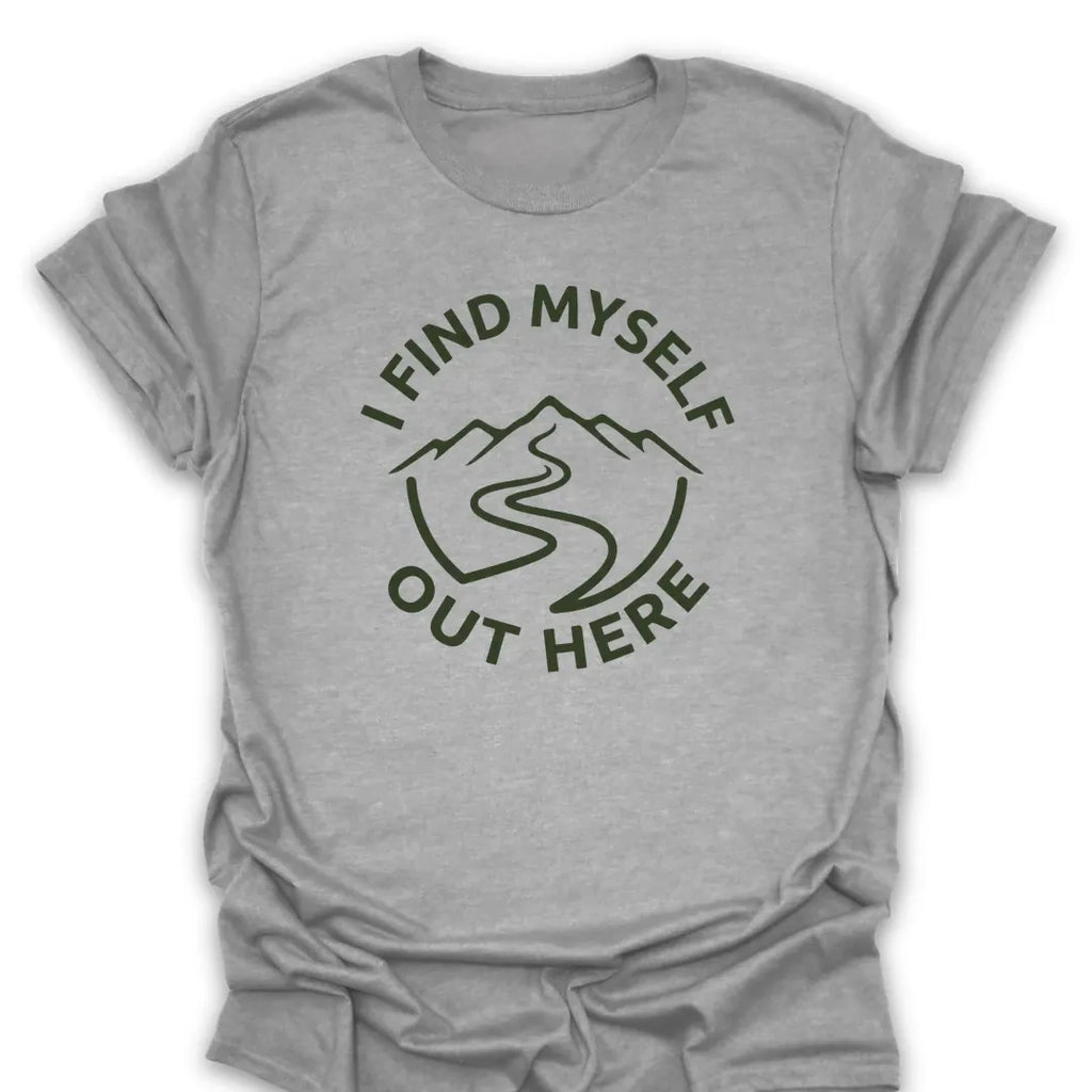 T-Shirt Sport Grey / S i-find-myself-out-here_green