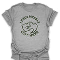 T-Shirt Sport Grey / S i-find-myself-out-here_green