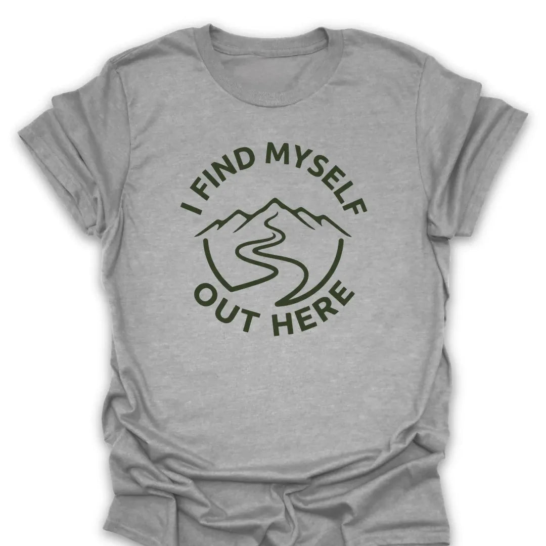 T-Shirt Sport Grey / S i-find-myself-out-here_green