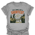 T-Shirt Sport Grey / S Looks Like A Short Cut T-Shirt