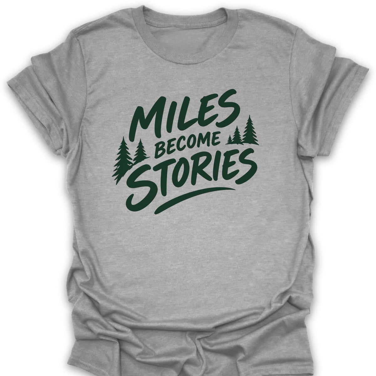T-Shirt Sport Grey / S Miles Become Stories