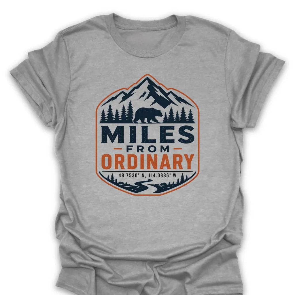 T-Shirt Sport Grey / S Miles From Ordinary T-Shirt