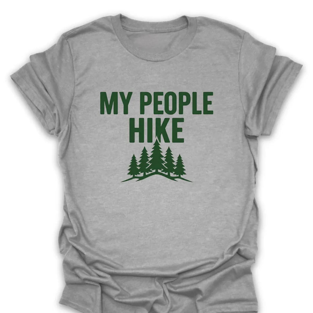 T-Shirt Sport Grey / S my-people-hike_green