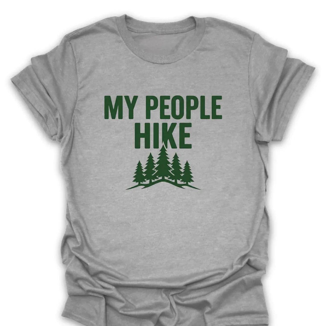 T-Shirt Sport Grey / S my-people-hike_green