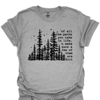 T-Shirt Sport Grey / S Of All The Paths You Take In Life, Make Sure Some of Them Are Dirt T-Shirt