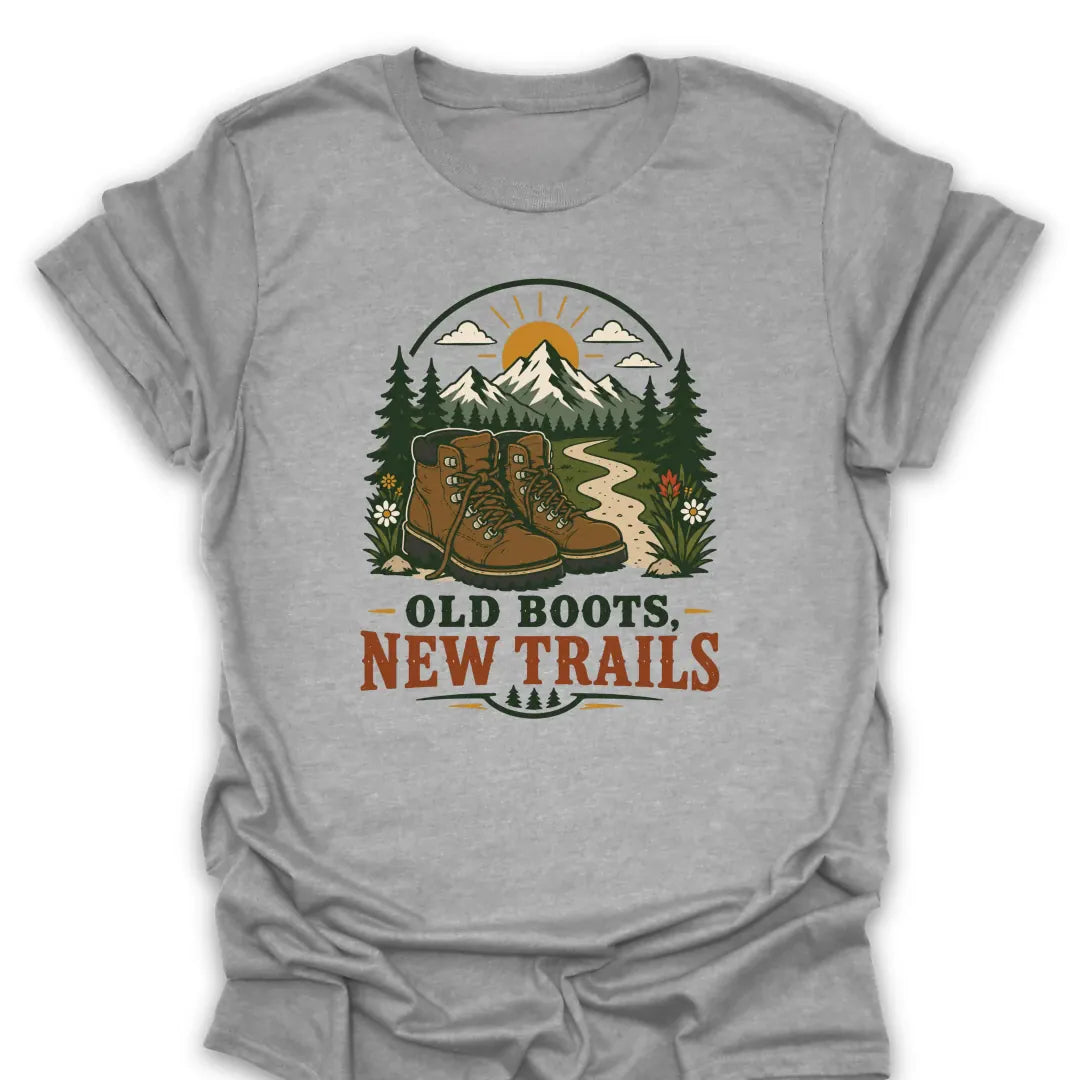 T-Shirt Sport Grey / S Old Boots, New Trails
