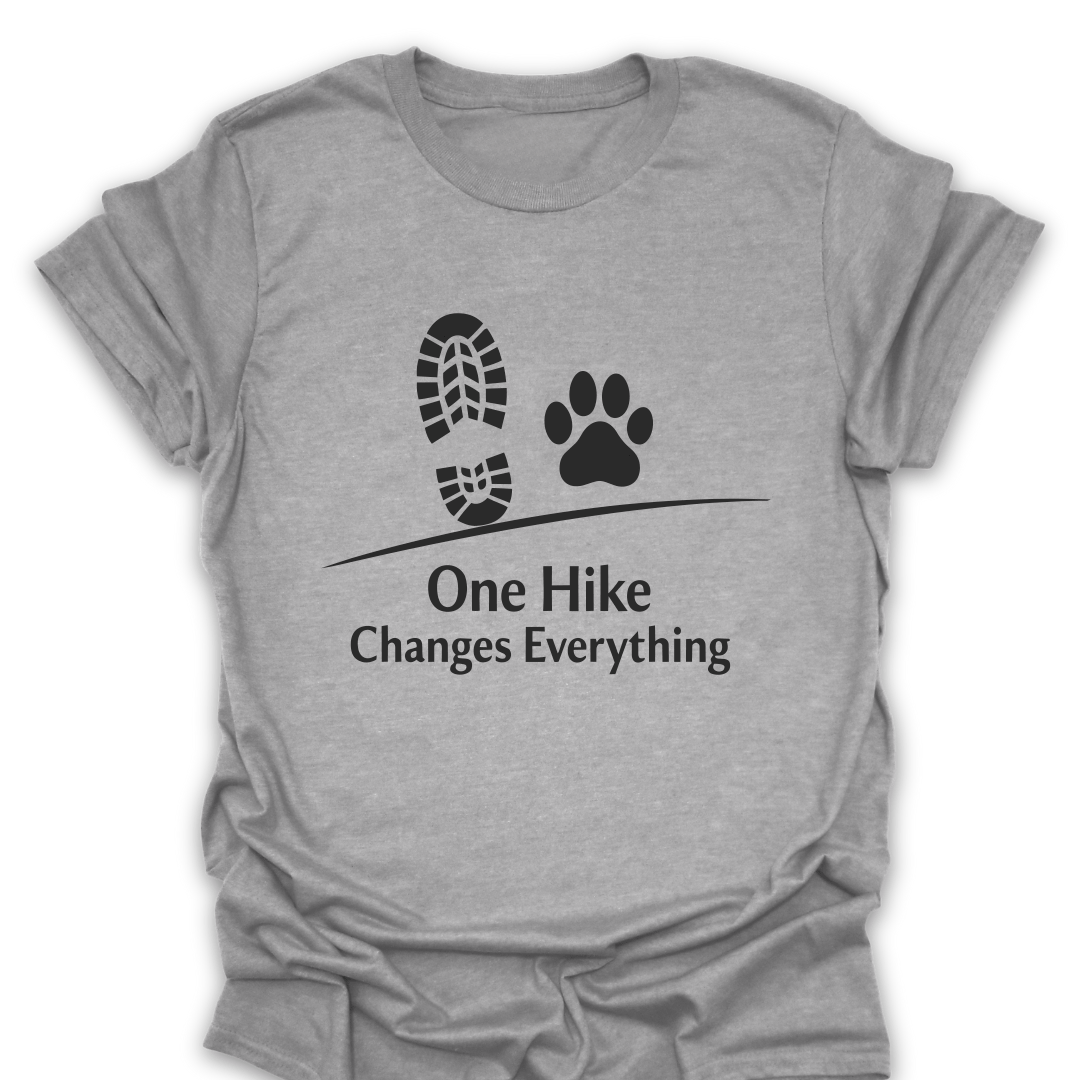 T-Shirt Sport Grey / S One Hike Changes Everything T-Shirt