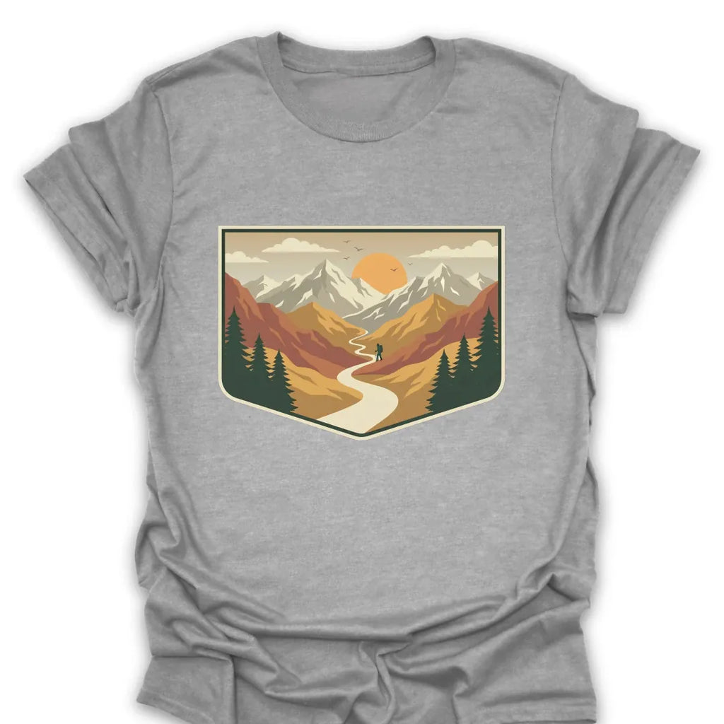 T-Shirt Sport Grey / S One Trail At A Time Tee