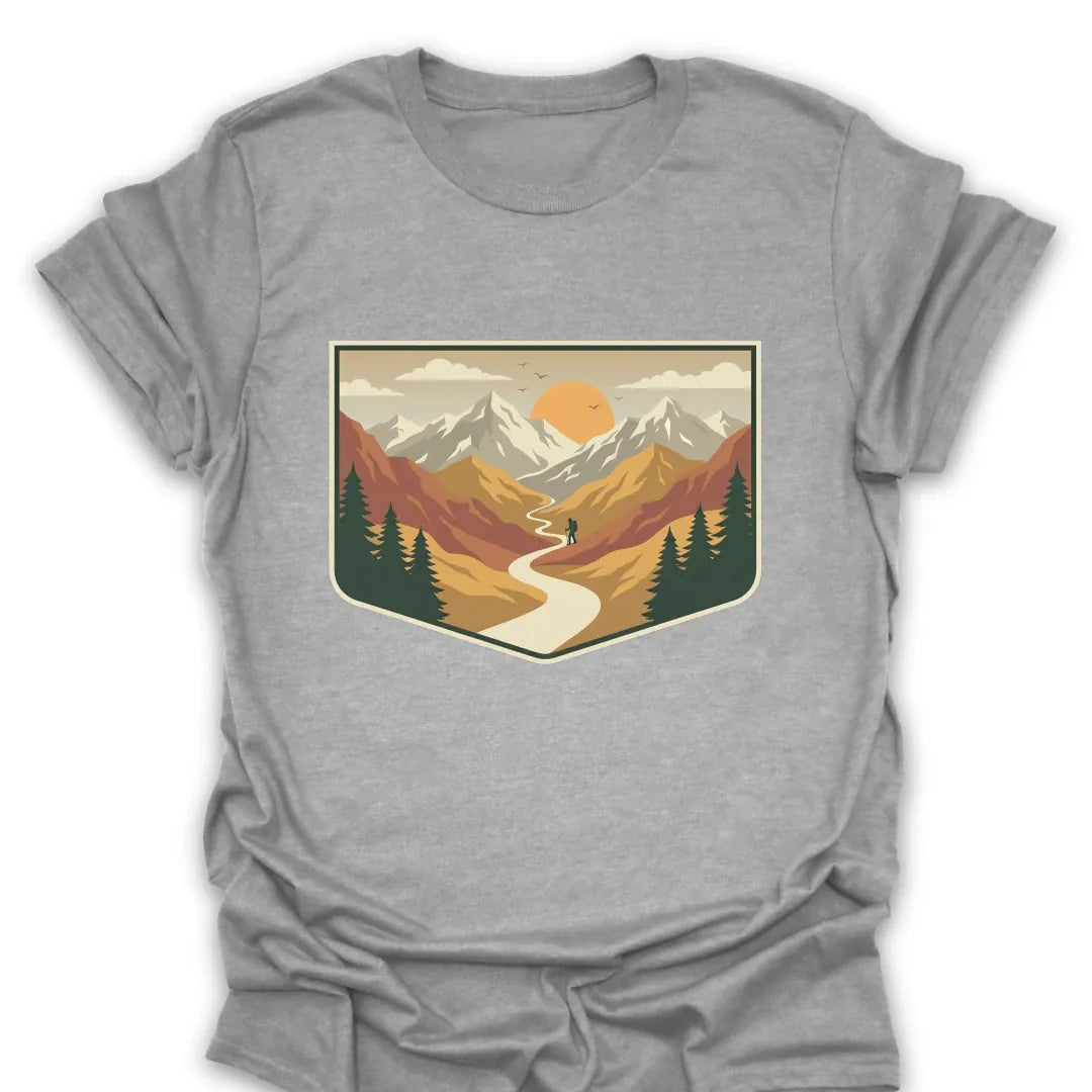 T-Shirt Sport Grey / S One Trail At A Time Tee