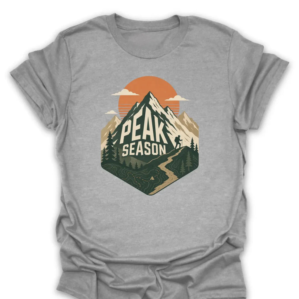T-Shirt Sport Grey / S Peak Season