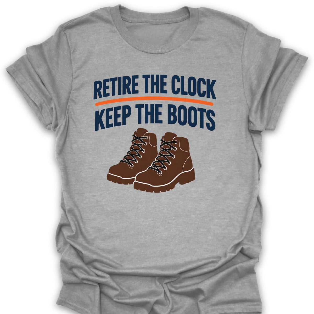 T-Shirt Sport Grey / S Retire The Clock