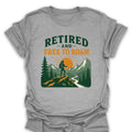 T-Shirt Sport Grey / S Retired Free to Roam T-Shirt