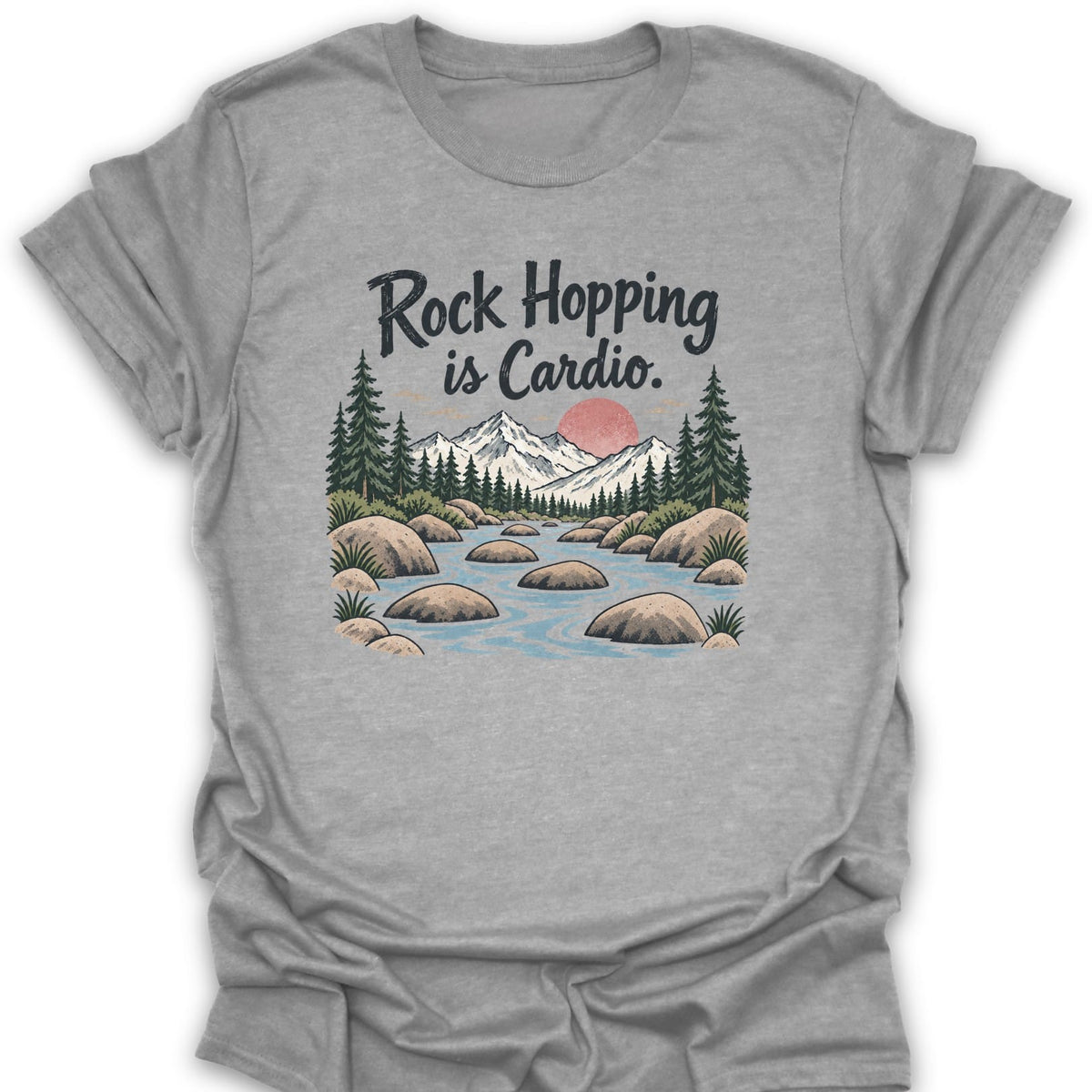 T-Shirt Sport Grey / S Rock Hop Cardio
