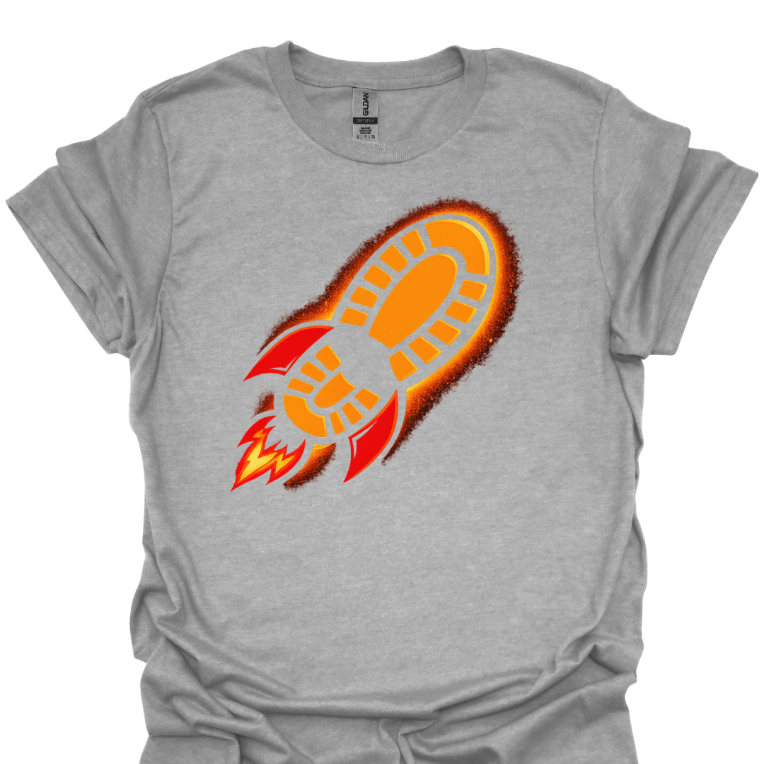 T-Shirt Sport Grey / S Rocket Boot Trailblazer T-Shirt