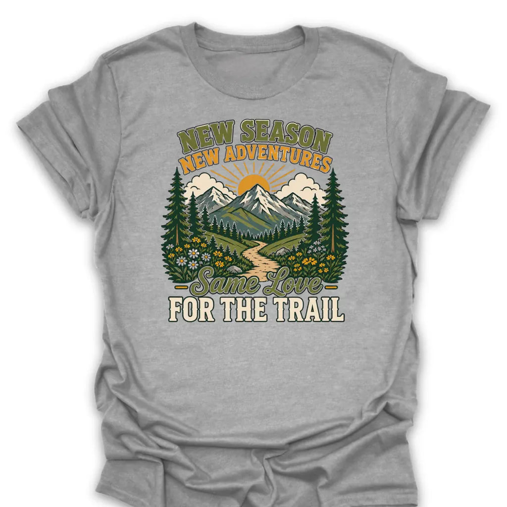 T-Shirt Sport Grey / S Same Love For The Trail
