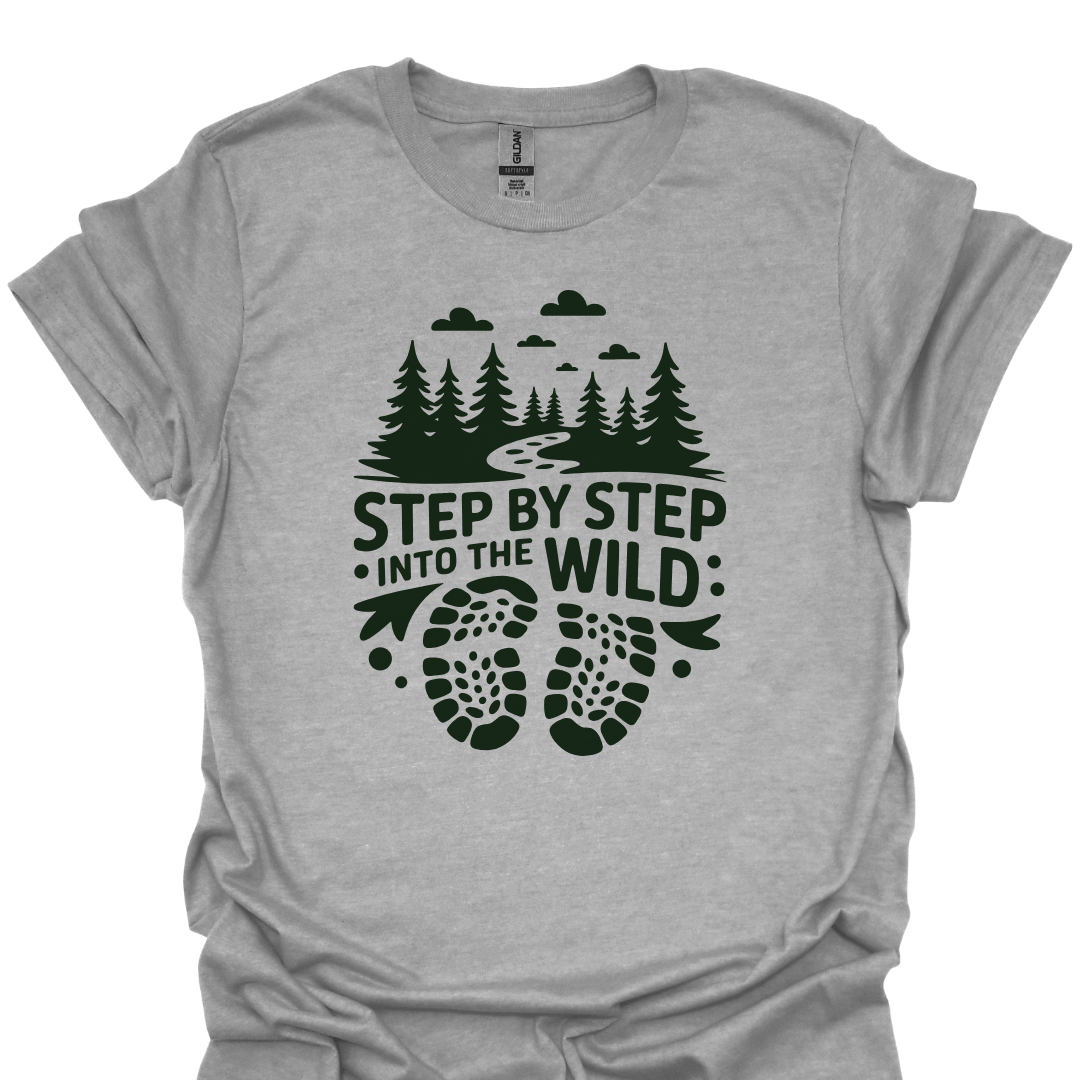 T-Shirt Sport Grey / S Step By Step Wild T-Shirt