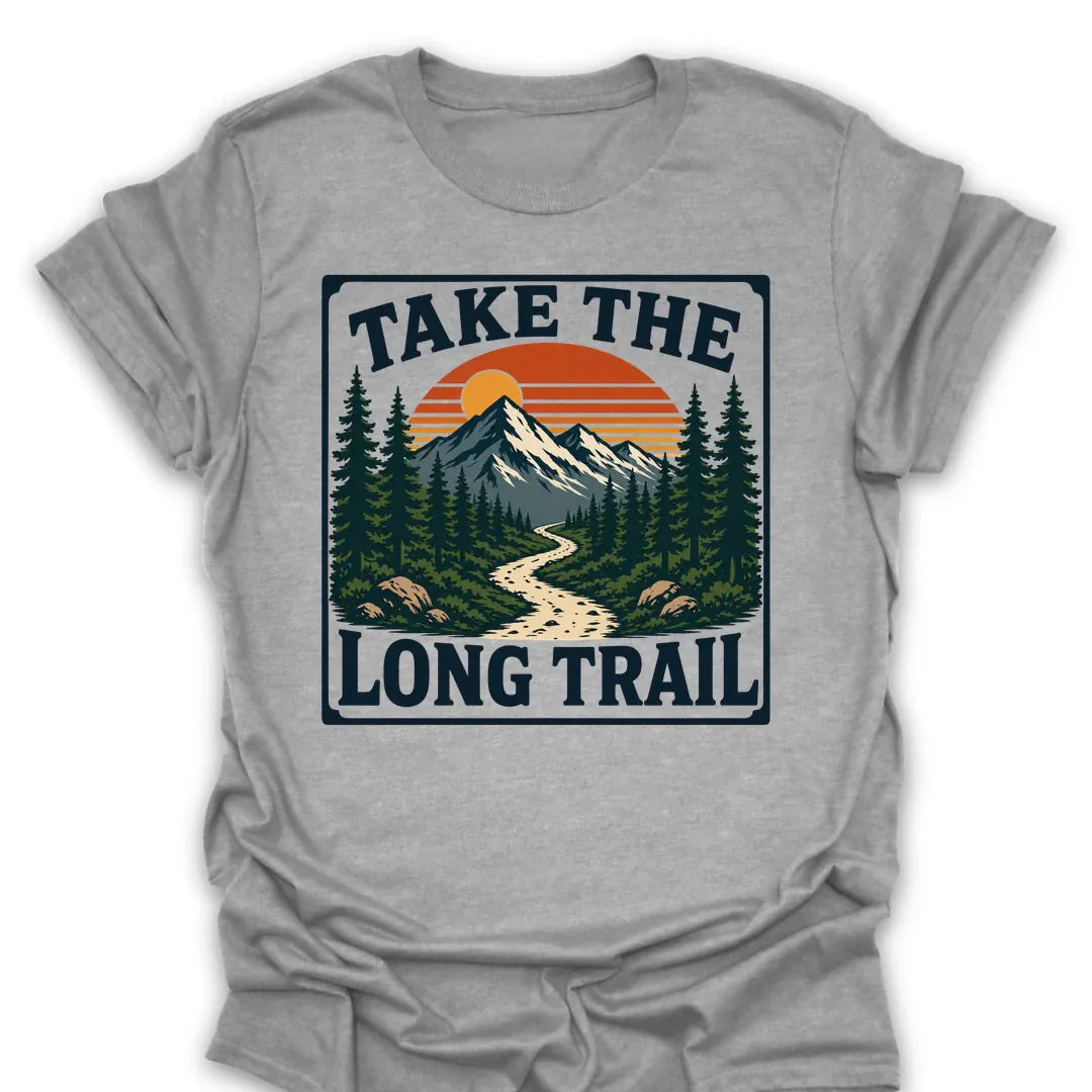 T-Shirt Sport Grey / S Take The Long Trail T-Shirt