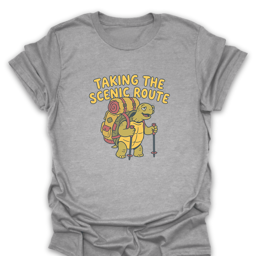 T-Shirt Sport Grey / S Taking the Scenic Route T-Shirt
