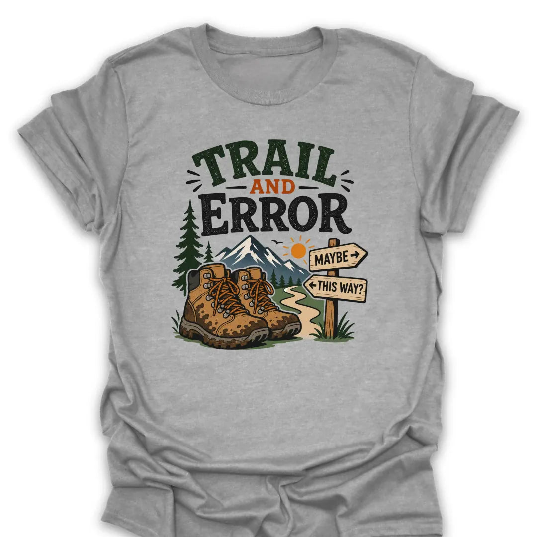 T-Shirt Sport Grey / S Trail and Error